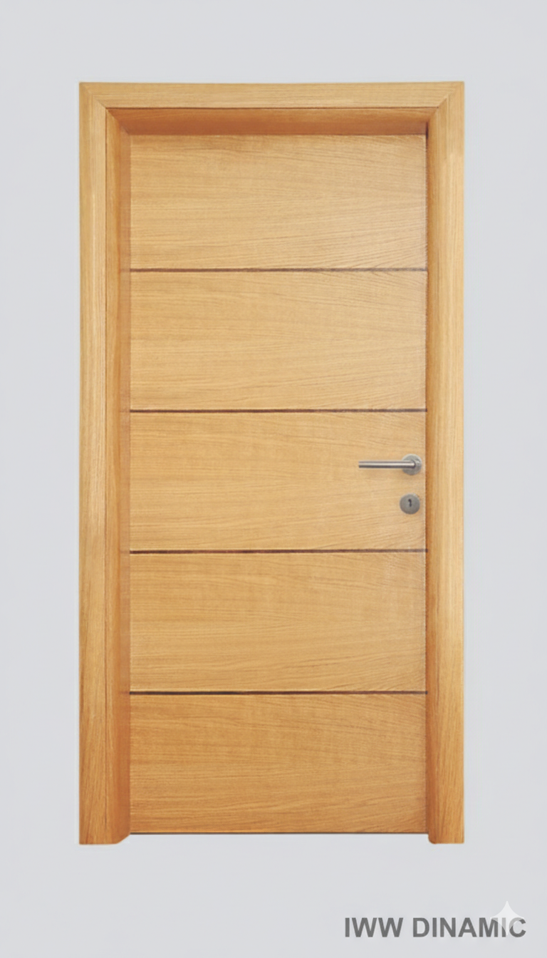 Innentüren Furnier Eiche mit Nussbaum-Linien F-4