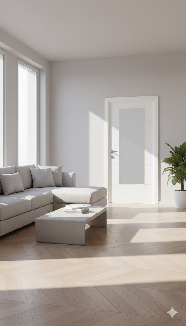 Ornament-Glas-Türen