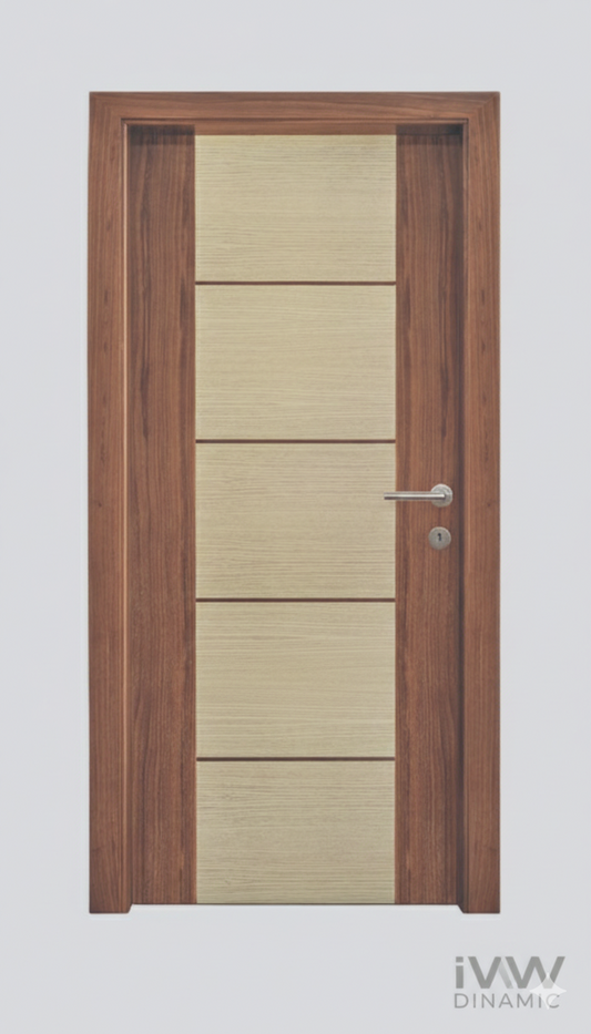 Innentüren Furnier Amerikanische Nuss – Esche Würfel F-14