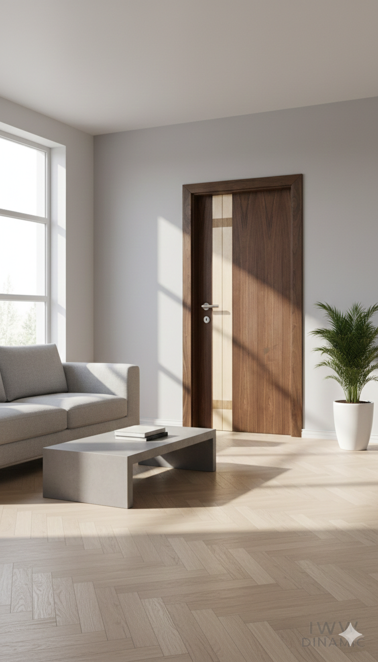 Innentüren Furnier Amerikanische Nuss – Esche Linie F-18