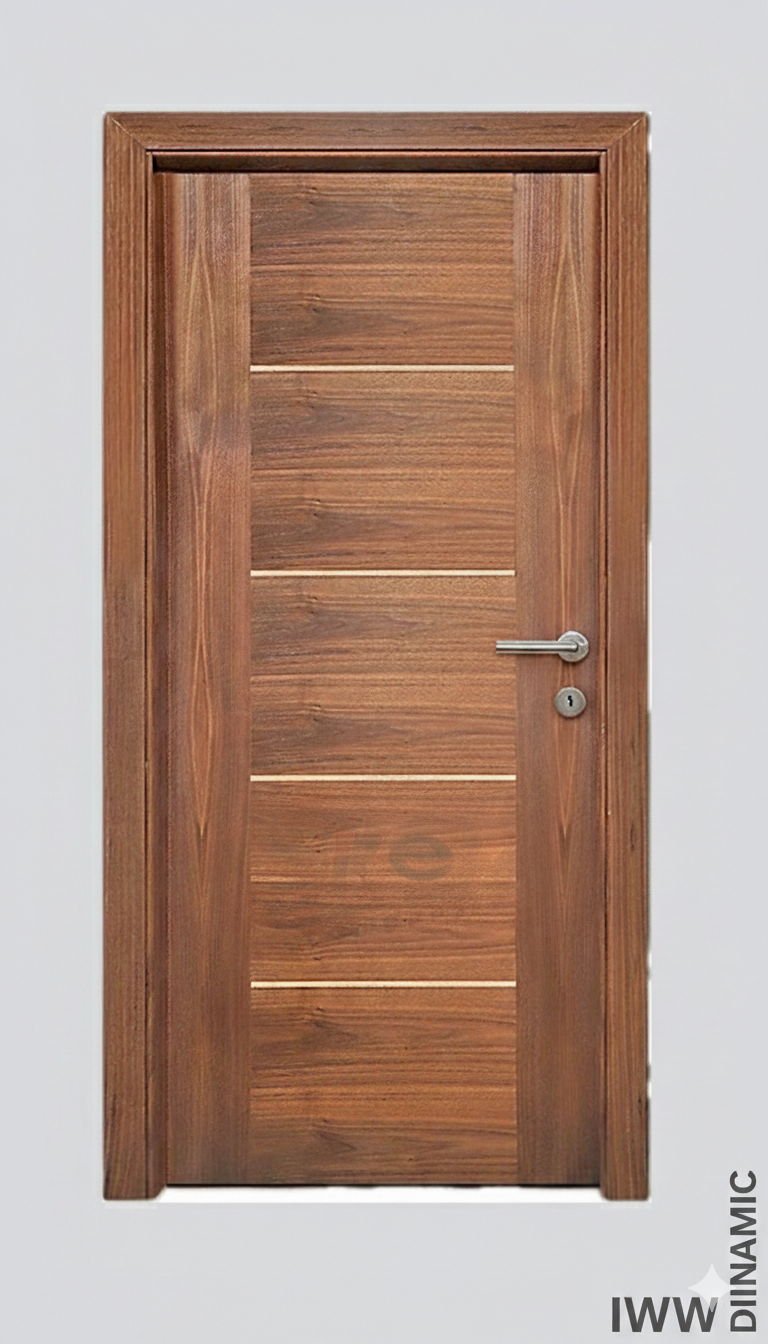 Innentüren H Furnier Amerikanische Nuss – Esche Linien F-19