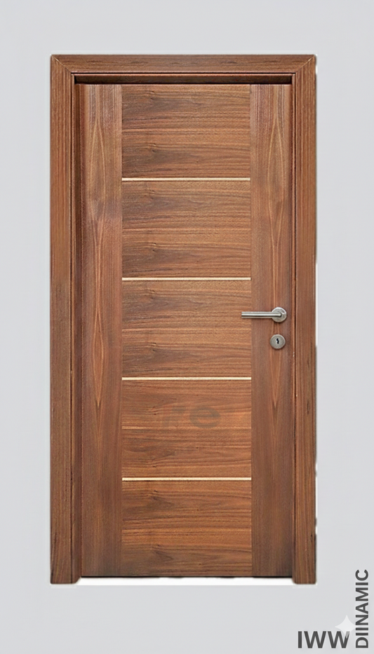 Innentüren H Furnier Amerikanische Nuss – Esche Linien F-19