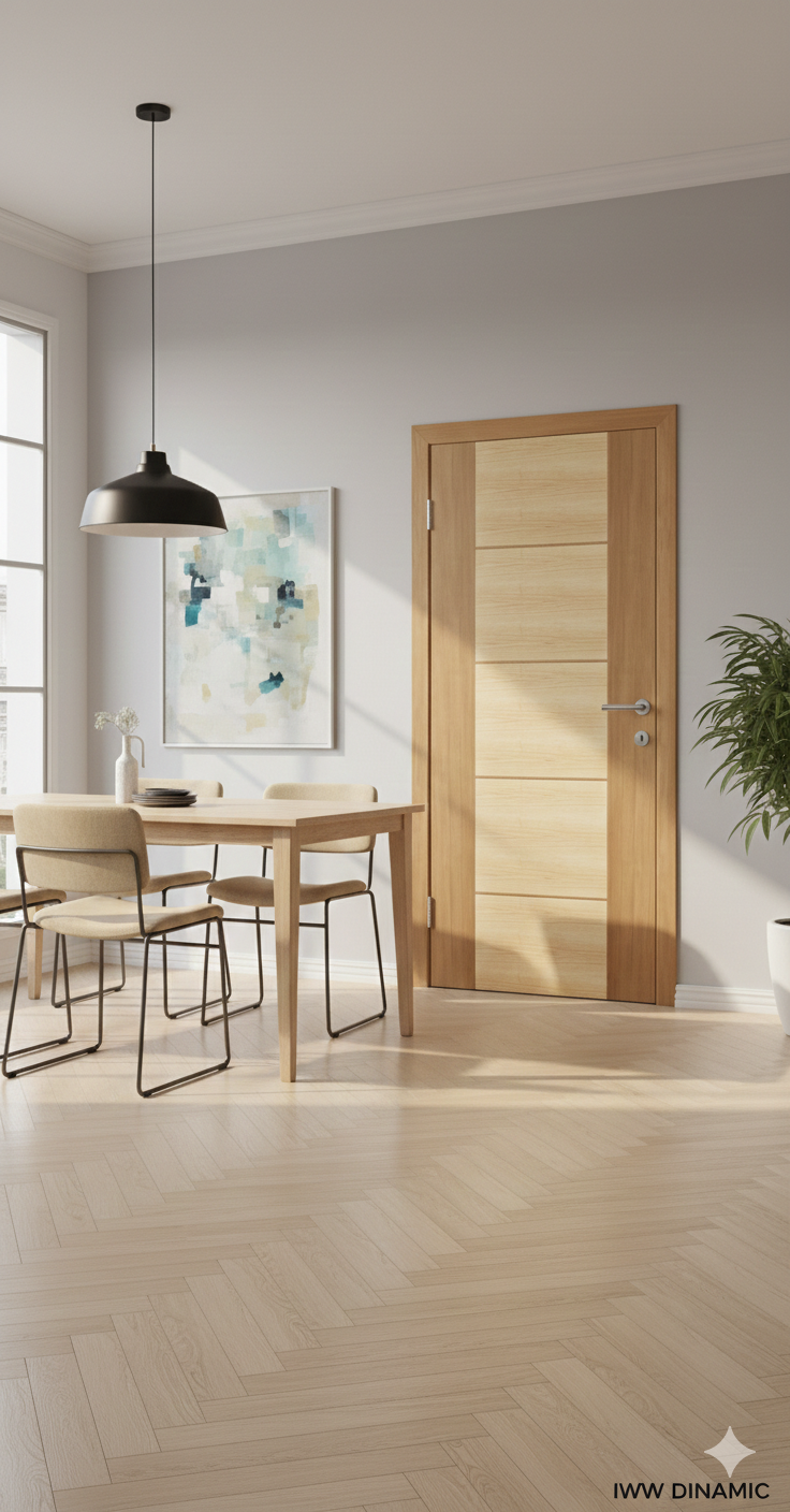 Innentüren Furnier Eiche – Esche Würfel F-5