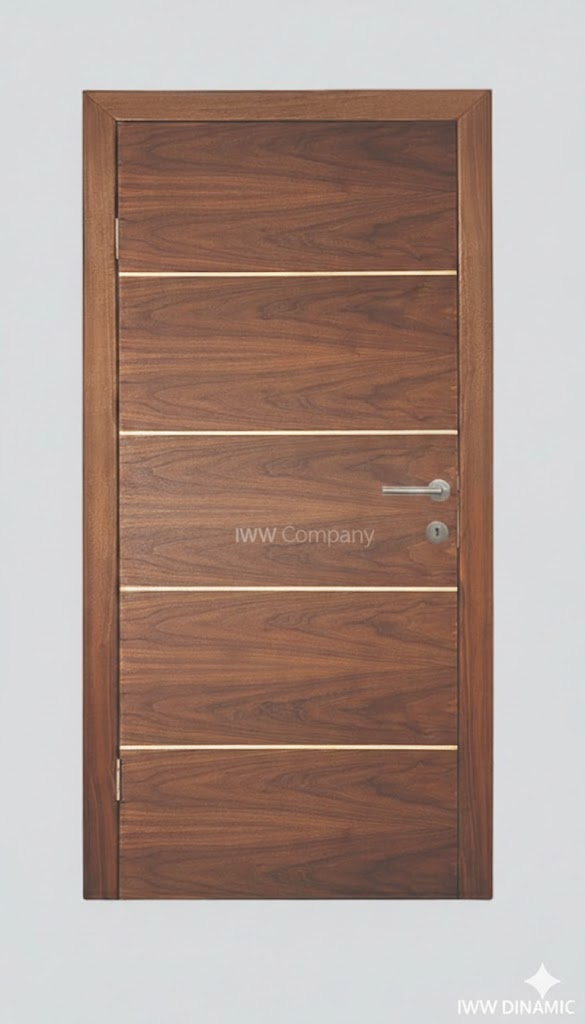 Innentüren Furnier Amerikanische Nuss – Esche Linien F-17